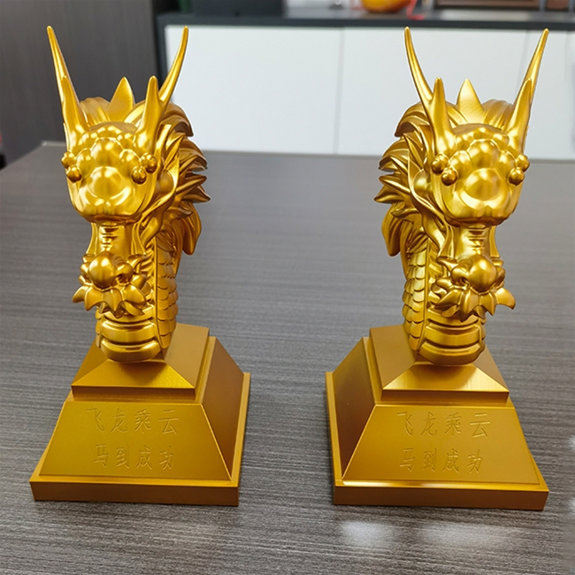 飛龍乘云，馬到成功鋁件